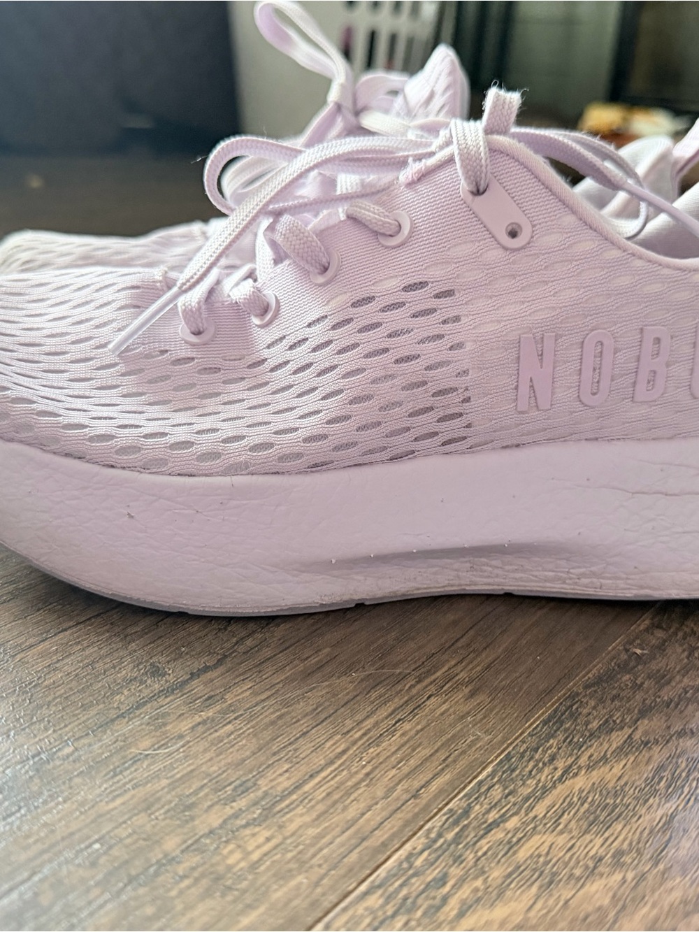 NOBULL Women's Lavender Mesh Training Shoe